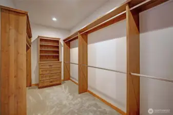 Custom Walk-In Primary Closet~