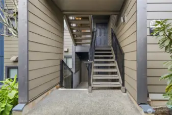 Stairs to Unit 203
