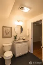 Upstairs full bath