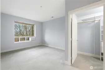 Primary Bedroom & Walk-in Closet