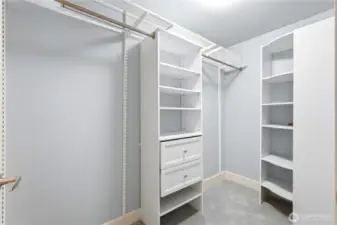 Primary Walk-in Closet