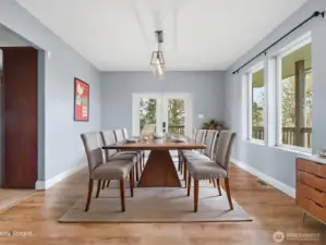 Staged Dining Room