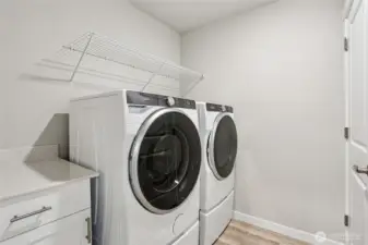 Top floor laundry room - appliances not included