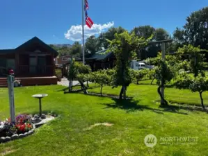 32 ft flagpole at main house