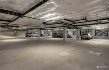 Garage parking is additional. Single-car and tandem.