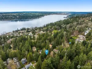 Proximity to Lake Sammamish