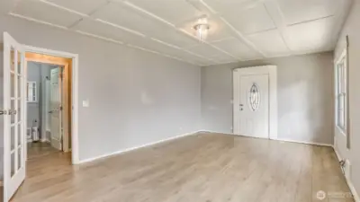 Living room entry