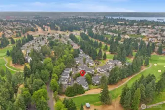 Surrounded by Northshore Golf Course.