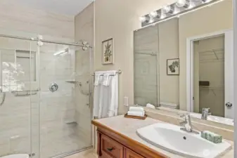 Spa-like Primary Bathroom.