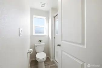Private Water Closet & Shower