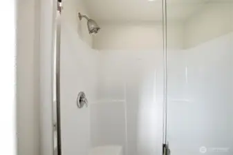 Walk-in Shower With Glass Doors