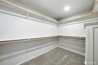 Expansive Walk-in Closet