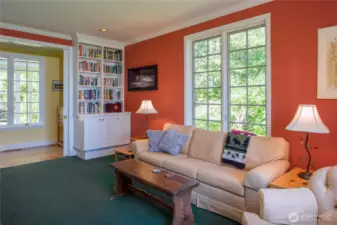Another view of the den.