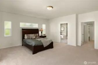 New carpet and paint throughout the home.