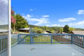 Deck off Utility Room