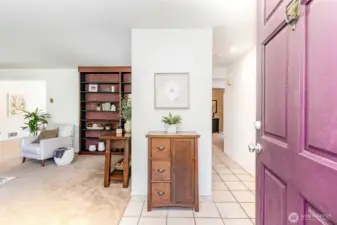 Tile formal entry