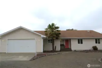 FULL VIEW OF THE HOME AND GARAGE!