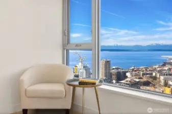 Puget Sound View from Primary Suite