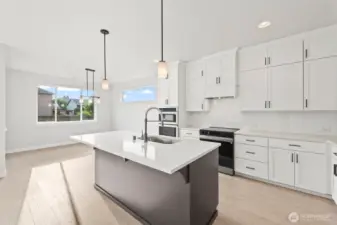 Picture of previously built home in community and is for illustrational purposes only. Actual plans and spec will vary. Some features shown are upgrades.