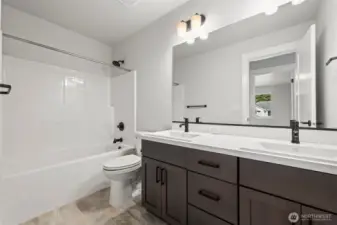 Picture of previously built home in community and is for illustrational purposes only. Actual plans and spec will vary. Some features shown are upgrades.