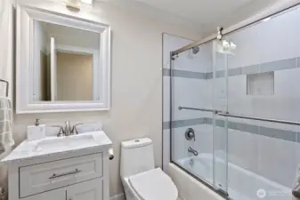 Full Bathroom next to Guest Bedroom