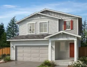 Artist Rendering 2605 B Elevation.