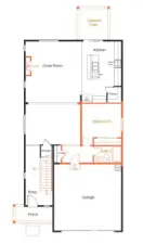 Artist Rendering Main Floor.