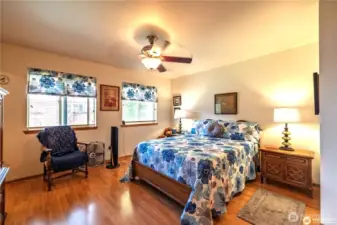 Main floor Primary Suite