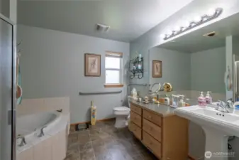 primary suite bathroom main floor