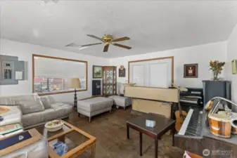 Main Level bonus/office room virtually staged