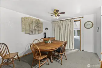 Dining Room,virtually staged