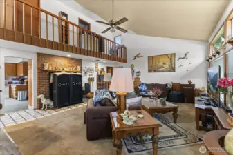 Main Level Living Room,virtually staged