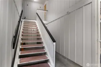 Only 3 units in the building with no unit directly below this home.