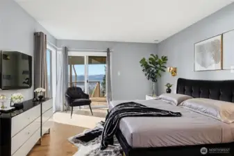 Virtually Staged - Primary upstairs