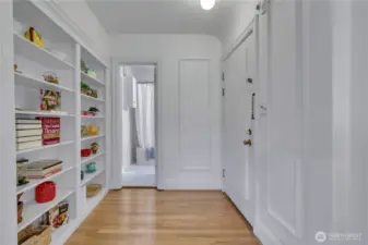 The continental bathroom offers even more flexibility and flow to the floor plan.