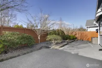 This view shows no home directly behind and features AC.