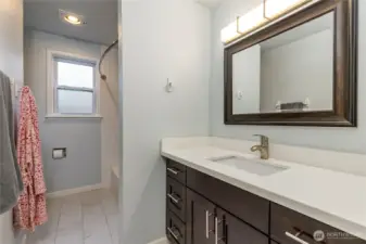 Full bathroom upstairs