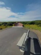 Dune Trail with multiple resting spots.
