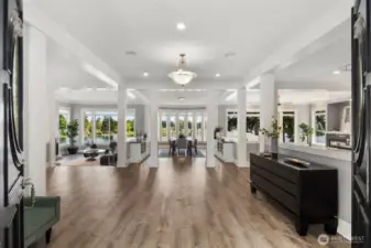 Grand Entry! Open Concept!