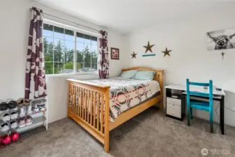 All bedrooms are nicely sized.