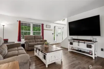 This inviting family room is perfect for relaxing, entertaining, or just being together.