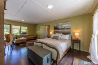 Primary Bedroom with expansive views