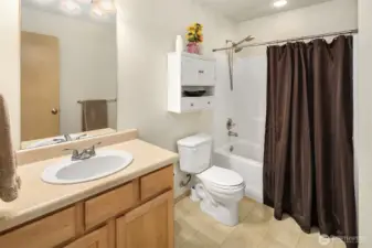 Full bath - second floor