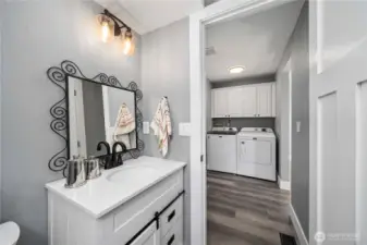 1/2 bath