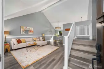 Let's go upstairs.