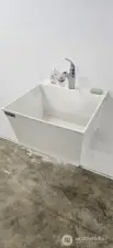 Garage utility sink