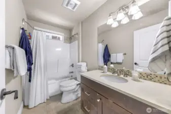 upstairs guest room 2 full bath ensuite