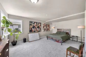 Downstairs ADU huge bedroom