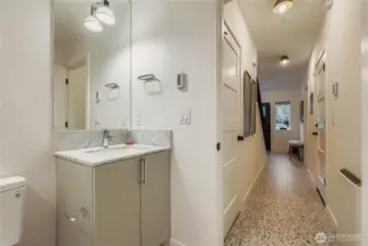 Every bedroom has their own bathroom!