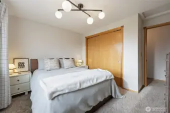 Another view of secondary bedroom ...